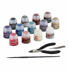 Warhammer 40K - Paints + Tools set