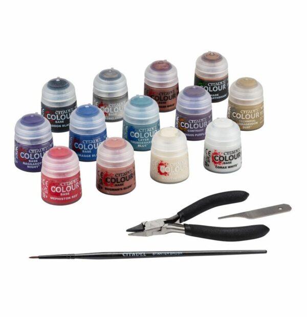 Warhammer 40K - Paints + Tools set